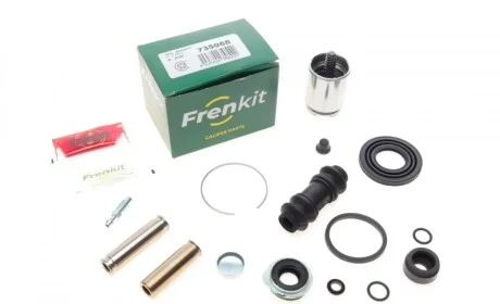 Ремкомплект супорта (заднього) Toyota Corolla 99-01 (d=35mm) (Akebono) (+поршень/направляюча) FRENKIT 735068