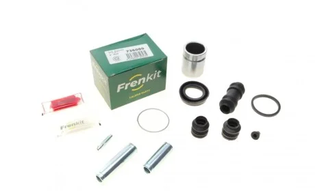 Ремкомплект суппорта (заднего) Toyota Prius 01- (d=36mm) (Sumitomo) (+поршень/направляющая) FRENKIT 736089