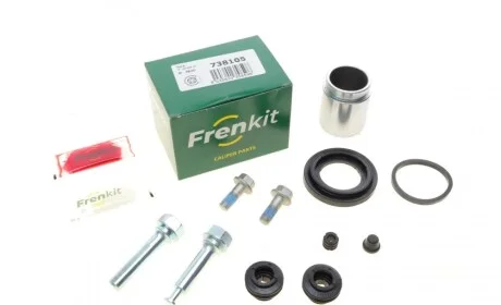 Ремкомплект суппорта (заднего) Hyundai Tucson 1.6-2.0 CRDi 15-(d=38mm)(Mobis)(+поршень.направляющая) FRENKIT 738105
