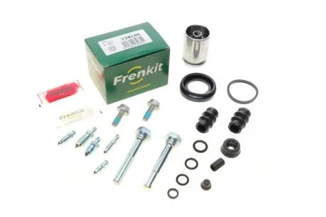 Ремкомплект суппорта (заднего) VW Caddy 03- (d=38mm) (Lucas) (+поршень/направляющая) FRENKIT 738106