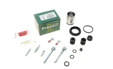 Ремкомплект суппорта (заднего) VW Golf/Passat 91-99 (d=38mm) (Lucas) (+поршень/направляющая) FRENKIT 738112