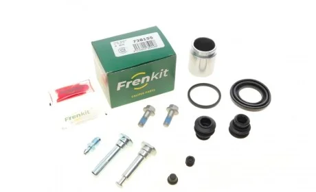 Ремкомплект суппорта (заднего) Kia Carens III 05- (d=38mm) (Kasko) (+поршень/направляющая) SuperKit FRENKIT 738155