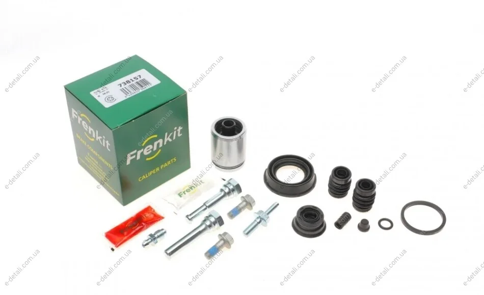 Ремкомплект суппорта (заднего) Opel Zafira 09- (d=38mm) (Ate) (+поршень с мех/направляющая) FRENKIT 738157 (фото 1)