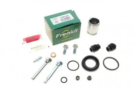 Ремкомплект суппорта (заднего) Hyundai i40 11- (d=38mm) (+поршень/направляющая) (Mando) FRENKIT 738159