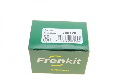 Ремкомплект суппорта (заднего) Opel Astra 09- (d=40mm) (+поршень/направляющая) (Ate) FRENKIT 740178