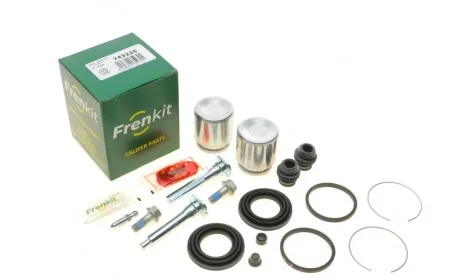 Ремкомплект суппорта (переднего) Subaru Legacy 96-99 (d=43mm) (+2 поршня/направляющая) (Akebono) FRENKIT 743225