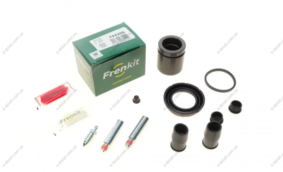 Ремкомплект супорта (заднього) BMW X5 (E70)/X6 (E71/E72) 06- (d=44mm) (+ поршень/направляюча) (Ate) FRENKIT 744256 (фото 1)