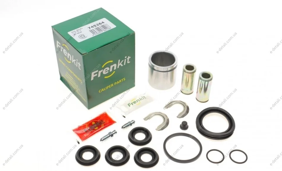 Ремкомплект суппорта (переднего) Renault Twingo 93- (d=45mm)(+поршень/направляющая)(Bendix) Superkit FRENKIT 745264 (фото 1)