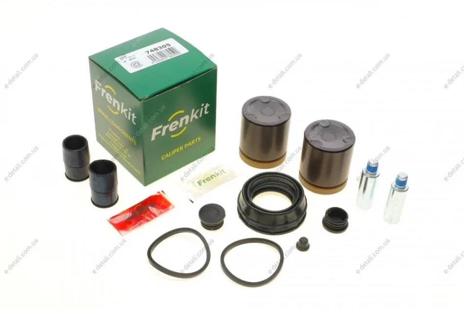 Ремкомплект суппорта (переднего) MB M-class (W166) 11-16 (d=48mm)(Ate)(+2 поршня/направляющая) Super FRENKIT 748305 (фото 1)