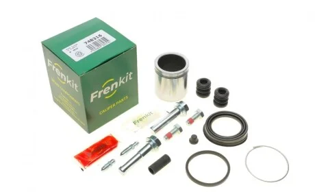 Ремкомплект суппорта (переднего) Dacia Logan 05- (d=48mm)(Lucas)(+1 поршень/направляющая) SuperKit FRENKIT 748316