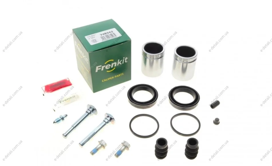 Ремкомплект супорту переднього MB Vito (W639)(d=48mm)(Bosch)(+2 поршня/направляючі) Frenkit FRENKIT 748342 (фото 1)