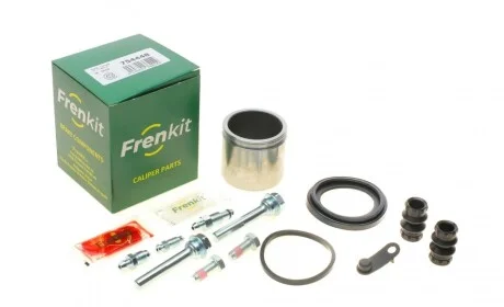 Ремкомплект суппорта (переднего) BMW 1 (E81/E87) 03-12 (d=54mm)(TRW)(+1 поршень/направляющая) SuperK FRENKIT 754448