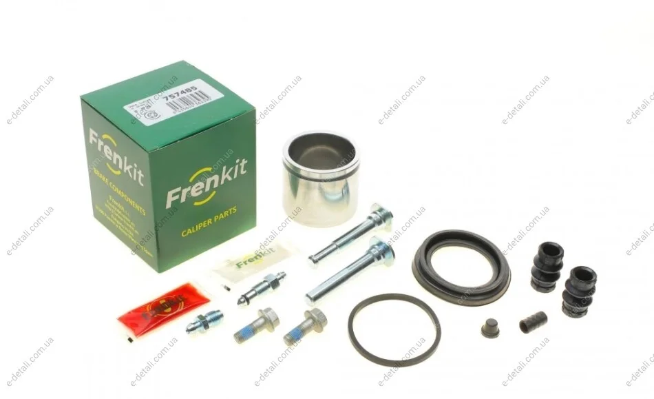 Ремкомплект суппорта (переднего) Honda Accord 98-02 (d=57mm)(Lucas)(+1 поршень/направляющая)SuperKit FRENKIT 757485 (фото 1)