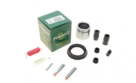 Ремкомплект суппорта (переднего) Nissan Primera 96-02 (d=57mm)(Akeb)(+ поршен/направляющая)SuperKit FRENKIT 757517
