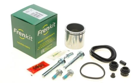 Ремкомплект суппорта (переднего) Citroen C4 09- (d=57mm)(TRW)(+ поршен/направляющая) SuperKit FRENKIT 757542
