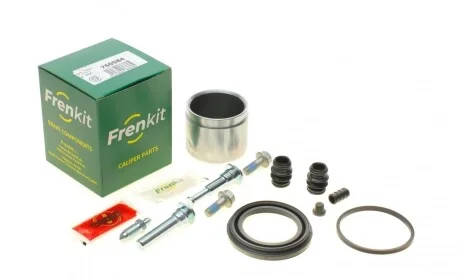 Ремкомплект суппорта (переднего) Mitsubishi L200/Nissan NV 200 96- (d=60mm)(+ поршен/направ)(Tokic) FRENKIT 760584