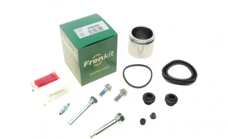 Ремкомплект суппорта (переднего) Kia Sportage 10- (d=60mm) (+ поршен/направляющая) SuperKit(Mobis) FRENKIT 760587