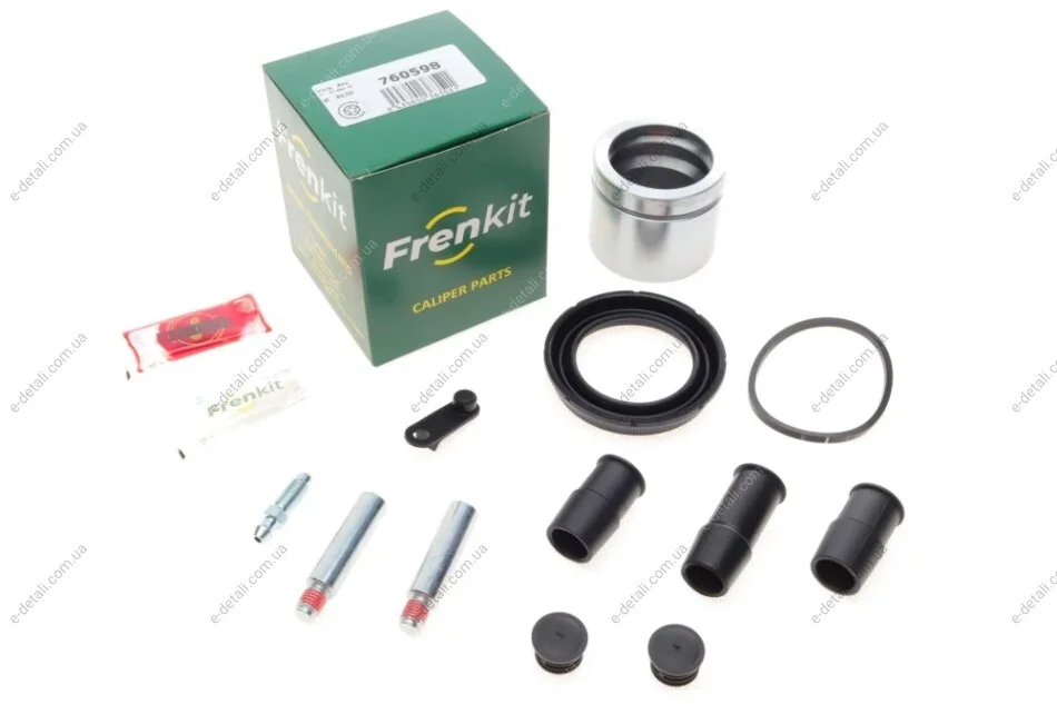 Ремкомплект суппорта (переднего) Opel Vectra 02- (d=60mm) (Ate)(+ поршень/направляющая) SuperKit FRENKIT 760598 (фото 1)