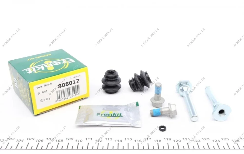 Направляюча супорта (переднього/к-кт) Opel Agila/Smart Fortwo 00- (Bosch) FRENKIT 808012 (фото 1)