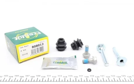 Направляющая суппорта (переднего/к-кт) Opel Agila/Smart Fortwo 00- (Bosch) FRENKIT 808012