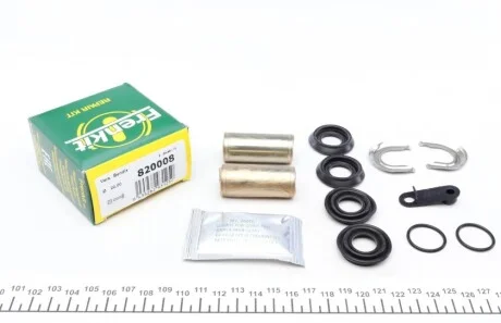 Направляюча супорта (переднього/к-кт) Renault Clio/Rapid 91-96 (d=20mm) (Bendix) FRENKIT 820008