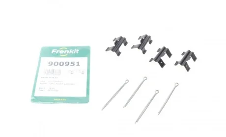 Планка суппорта (переднего/заднего) прижимная (к-кт) Land Rover Defender/Range Rover I/II 86- FRENKIT 900951