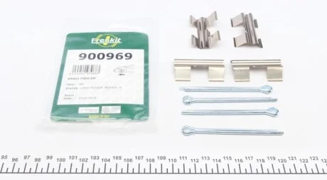 Планка суппорта (переднего) прижимная (к-кт) Ford Transit 78- FRENKIT 900969