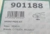 Планка супорта (переднього) прижимна (к-кт) Citroen BX/ZX/AX 86-97/Peugeot 306/405 91-01 (Bendix) FRENKIT 901188 (фото 9)