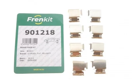 Планка суппорта прижимная (к-кт) Citroen Berlingo/Fiat Ducato/MB Sprinter/VW Crafter 06- (Bosch) FRENKIT 901218