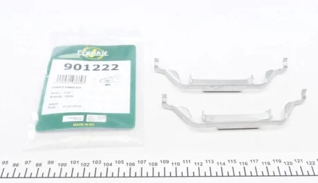 Планка суппорта (переднего) прижимная (к-кт) BMW X5 (E53) 00- (Ate) FRENKIT 901222