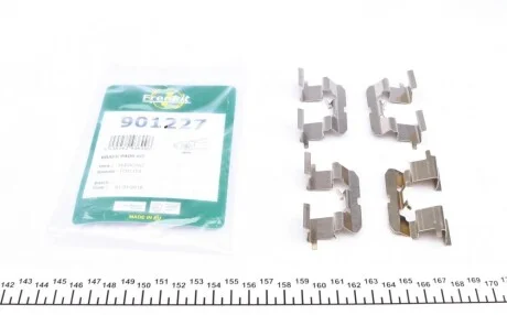 Планка суппорта (переднего) прижимная (к-кт) Toyota Yaris 99-05 FRENKIT 901227