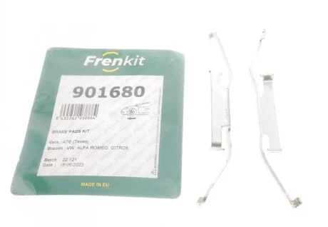 Планка суппорта (переднего) прижимная (к-кт) VW T4/T5 90-09 (Ate) FRENKIT 901680