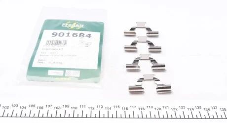 Планка суппорта (заднего) прижимная (к-кт) Citroen Berlingo 08- (Lucas) FRENKIT 901684