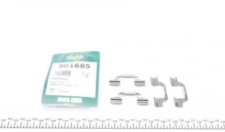 Планка супорта (заднього) прижимна (к-кт) VW Golf IV 97-05 (Lucas) FRENKIT 901685
