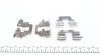 Планка суппорта (заднего) прижимная (к-кт) Ford Galaxy/Mondeo IV/Volvo S80/V70/XC70 05- (Lucas) FRENKIT 901712 (фото 2)