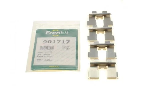 Планка супорта (заднього) прижимна (к-кт) Hyundai Santa Fe 06-12 (Mando) FRENKIT 901717