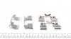 Планка супорта прижимна (к-кт) Citroen Jumper/Iveco Daily 06- (Brembo) FRENKIT 901725 (фото 2)