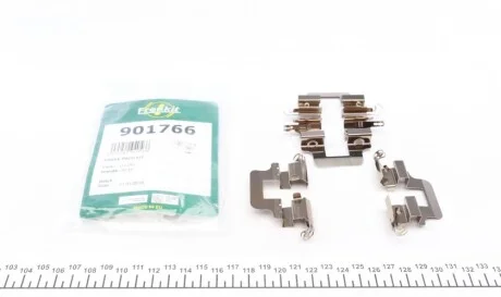 Планка супорта (заднього) прижимна (к-кт) Audi A4/A5/A6/A7/Q7 07- (Lucas) FRENKIT 901766