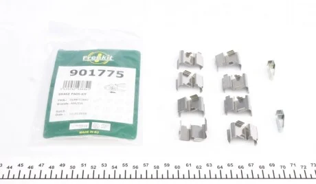Планка суппорта (переднего) прижимная (к-кт) Mazda CX-7/CX-9 06- (Sumit) FRENKIT 901775