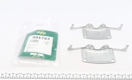 Планка суппорта (переднего) прижимная (к-кт) BMW 5(E60/61)/ 6/7 04-10 (Ate) FRENKIT 901787
