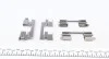 Планка супорта (переднього) прижимна (к-кт) Renault Kangoo 1.2-1.6 08- (Lucas) FRENKIT 901798 (фото 2)