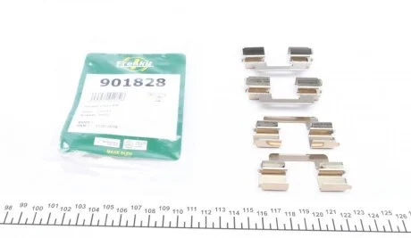 Планка супорта (заднього) прижимна (к-кт) BMW 5(F10/F11)/ X3/X4 09- (Lucas) FRENKIT 901828