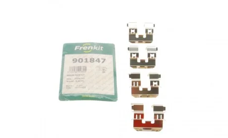 Планка супорта (заднього) прижимна (к-кт) Subaru Impreza/Forester 08- (Tokico) FRENKIT 901847