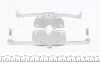 Планка суппорта (переднего) прижимная (к-кт) BMW 7 (F01/F02/F03/F04) 08-15 (Ate) FRENKIT 901851 (фото 4)