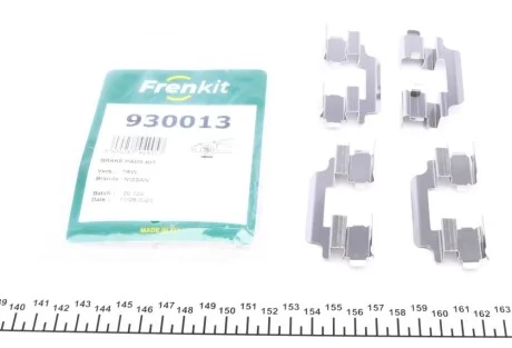 Планка супорта (переднього) прижимна (к-кт) Nissan Almera 06- FRENKIT 930013