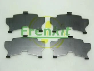 Комплект противоскрипных пластин (задних) Mazda 6 02-13/Mazda 323 91-04/626 III/V/RX-7 84-02 FRENKIT 940022