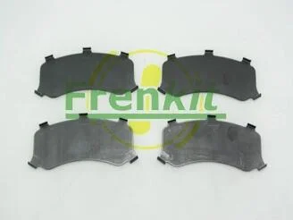 Комплект противоскрипных пластин (задних) Nissan Patrol 97- (Sumitomo) FRENKIT 940034