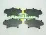 Комплект протискрипних пластин (передніх) Hyundai Accent I/II 94-05/Getz 02-10/Elantra 90-00/Pony 85-95 (Mando) FRENKIT 940036 (фото 1)