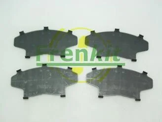 Комплект протискрипних пластин (передніх) Hyundai Accent I/II 94-05/Getz 02-10/Elantra 90-00/Pony 85-95 (Mando) FRENKIT 940036