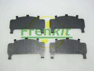 Комплект противоскрипных пластин (передних) Mitsubishi Outlander 03-/Lancer 94-/Galant/Pajero 88-03 FRENKIT 940046